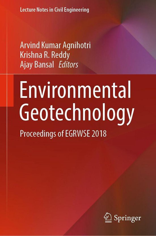 Lecture notes in civil engineering 31 environmental geotechnology
