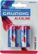 Grundig Batterijen C Alkaline | 2 stuks