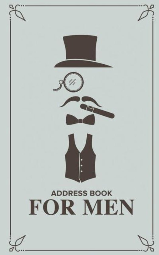 Address Book for Men - cover