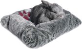 Snuggles Pluche Mand / Bed  Knaagdier - 43X33 CM