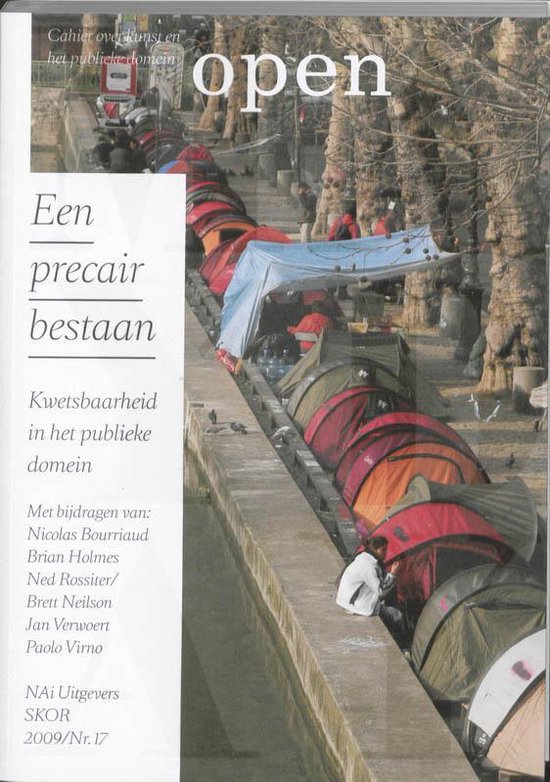 Cover van het boek 'OPEN / 17 Een precair bestaan' van N. Bourriaud