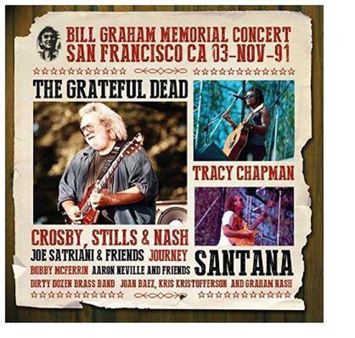 Bill Graham Memorial Concert, San Francisco 91