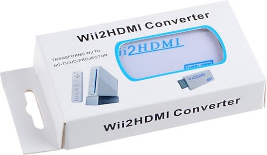 bereik Ontmoedigd zijn Ronde HDMI Converter (1080P) - Wii | bol.com