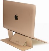 MOFT laptopstandaard - Goud - Opvouwbaar - Draagbare en verstelbare Laptop Stand - Laptop Verhoger - Maximale schermformaat: 15.6 - Minimale schermafmeting: 9.7
