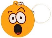 Lg-imports Sleutelhanger Emoji Oranje 4,5 Cm