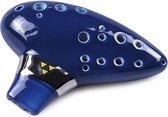 STL Zelda Double Ocarina -  2 kamers - Tenor C - 16 gaten - Keramiek