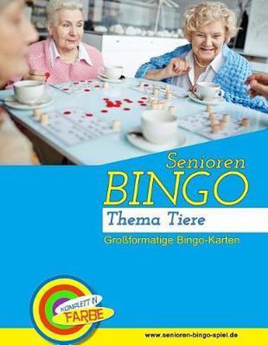 Senioren-Bingo-Spiel.de- Senioren Bingo Tiere - cover