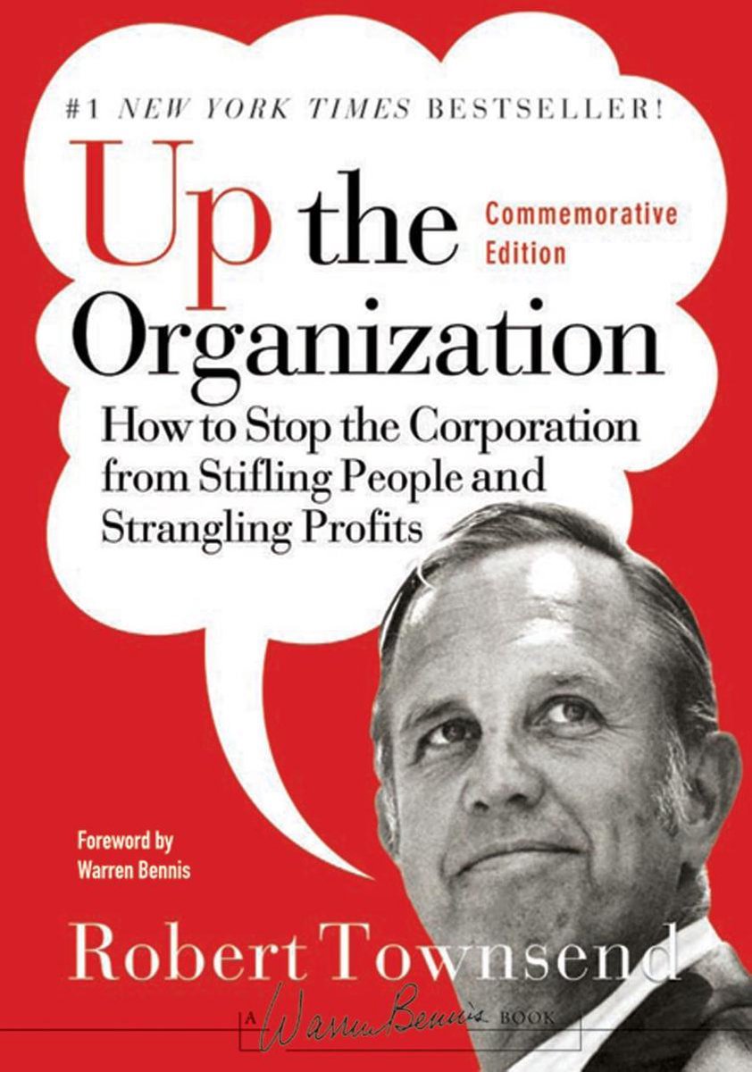 Omslag van J-B Warren Bennis Series 144 - Up the Organization