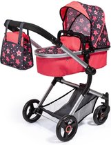 Bayer Design - Poppenwagen Combi Neo Vario - Roze Sterren