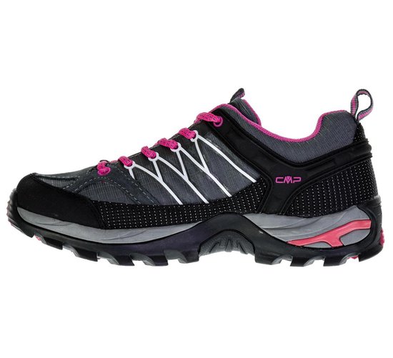 CMP Rigel Low Wandelschoenen - Maat 41 - Vrouwen - grijs/zwart/roze