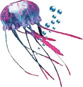 Nobby - Zeekwal - roze - bewegend door stroming - diameter van 10 CM