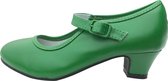 Spaanse Prinsessen schoenen groen maat 26 - binnenmaat 17 cm - bij jurk