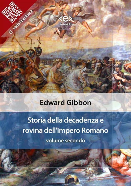 Liber Liber - Storia della decadenza e rovina dell'Impero Ro ... - cover
