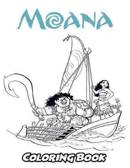 Bol Com Moana Coloring Book Alexa Ivazewa Boeken