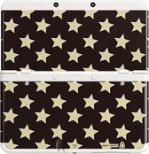 New Nintendo 3DS Cover Plate 016 Stars Black