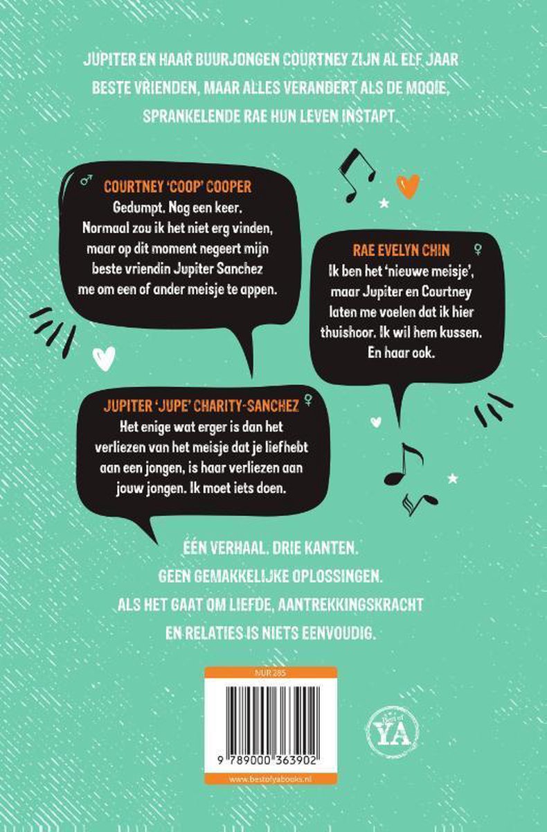 Zij en ik - back cover