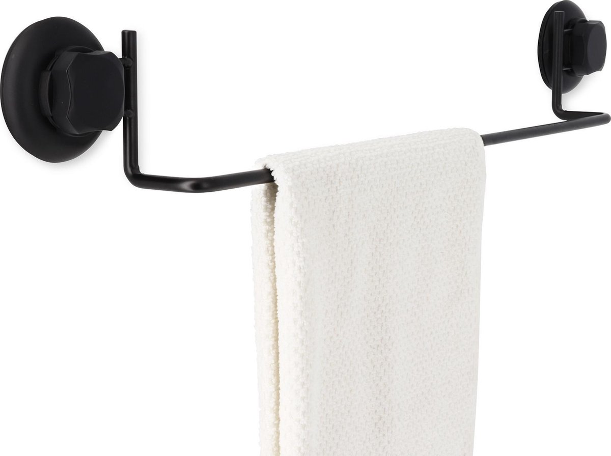 Compactor Handdoekhouder Bestlock 60,6 Cm Rvs Zwart