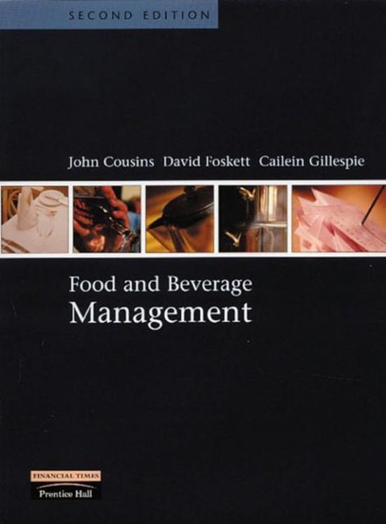 Food And Beverage Management - cover
