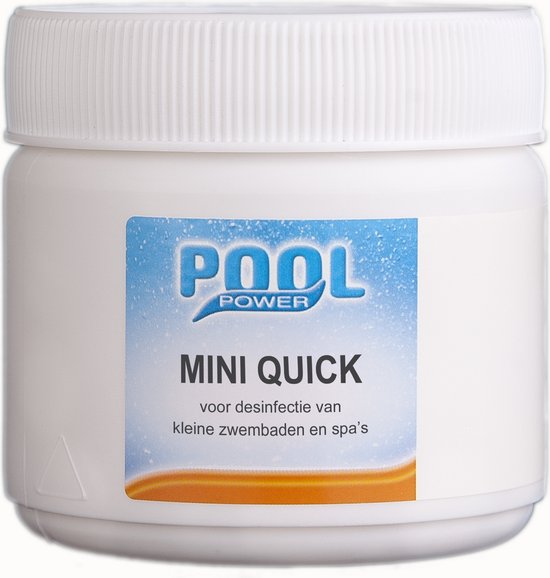 Pool Power Mini Quick Desinfectiemiddel voor Zwembaden - 180 tabletten