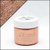 Angelus Glitterlites - 29,5 ml Glitter verf voor o.a. leer - Penny Copper