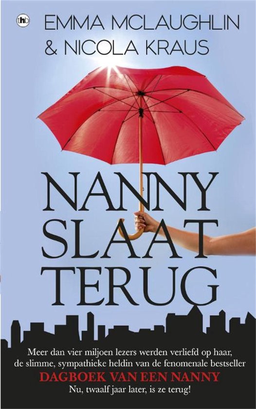 Cover van het boek 'Nanny slaat terug' van Emma Mclaughlin