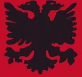 Vlag van Albanie 150 x 90 cm