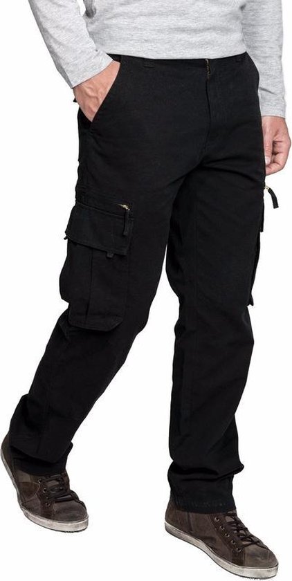 Zwarte pantalon voor heren (2XL 56) bol.com