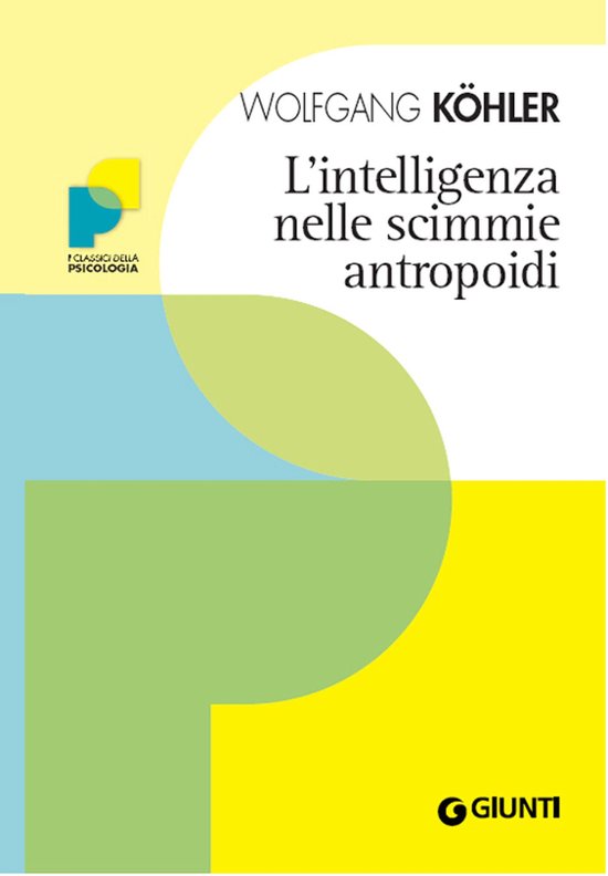 L'intelligenza nelle scimmie antropoidi - cover