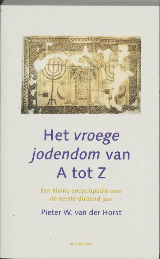 Het Vroege Jodendom Van A Tot Z