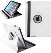 Apple iPad Air 2 Leather 360 Degree Rotating Case Cover Stand Sleep Wake White Wit
