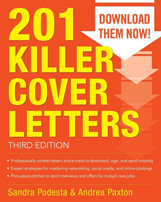 201 Killer Cover Letters Third Edition - cover