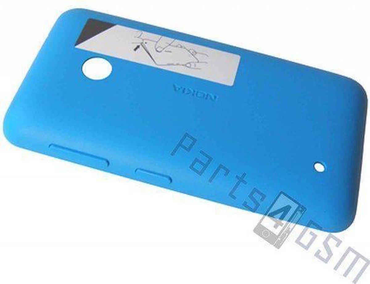 Nokia Accudeksel Lumia 530, Blauw, 02507L5