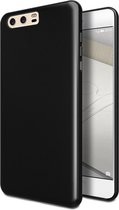Zwart TPU Siliconen Hoesje voor Huawei P10