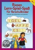 Bunter Lern-Spiel-Spaß für Vorschulkinder: Zählspiele, Buchstabenrätsel und Knobeleien