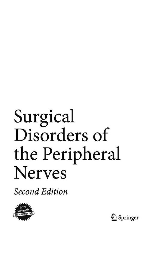Medicine (R0) - Surgical Disorders of the Peripheral Nerves - cover