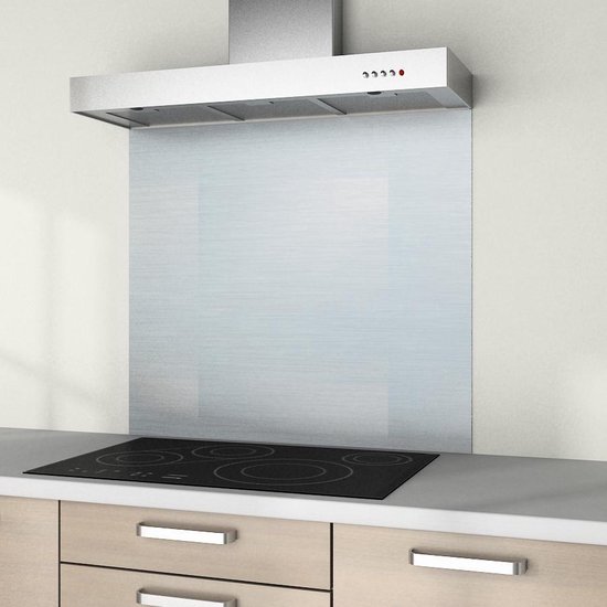 Aluminium keuken spatwand voor fornuis 90x65 cm | bol.com