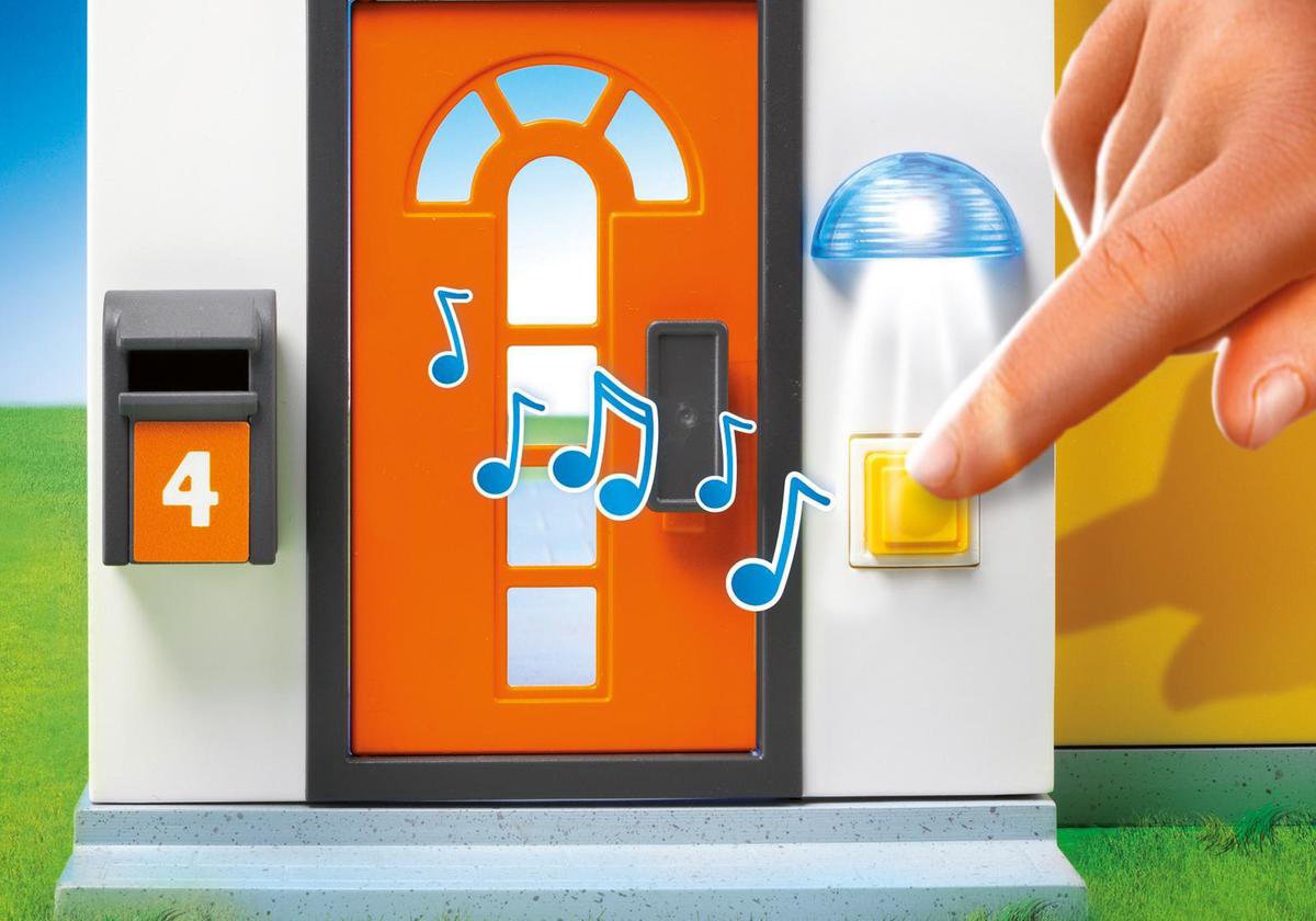 PLAYMOBIL City Life Modern Woonhuis - 9266 — afbeelding 8