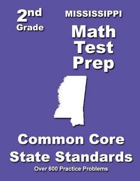 Mississippi 2nd Grade Math Test Prep - cover