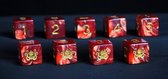 Elder Dice (9D6 Tube) - Red Cthulhu