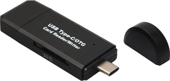 USB multifunctionele kaart lezer - Micro SD , SD , 4 in 1 en type C - Knaldeals.com
