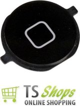 Home Button Zwart/Black voor Apple iPod Touch 4th