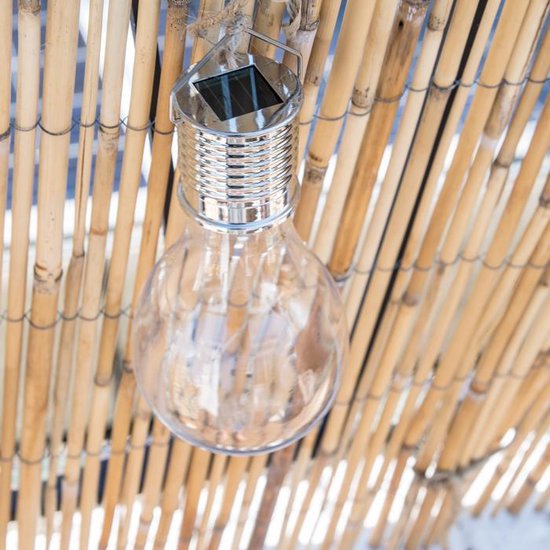 Set van 2 Tuinlampen op Zonneenergie | Solar Lamp | Tuinverlichting | Tuinlamp Ophangbaar - Moodadventures
