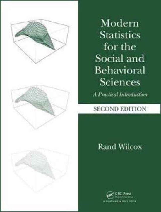 Modern Statistics for the Social and Behavioral Sciences - cover