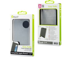 Muvit Folio Card Case  voor Apple iPhone 6 / 6S - Blauw