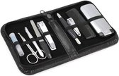 Manicure- en Pedicureset Reisset In Etui (9 delig)