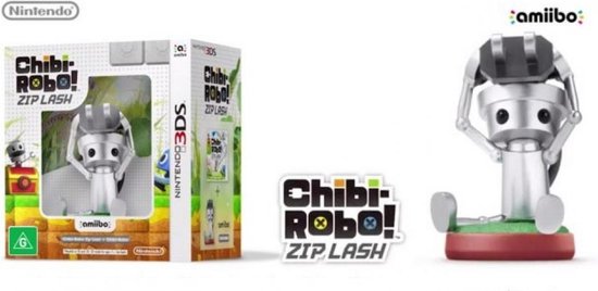 Chibi-Robo! Zip Lash Amiibo Bundel