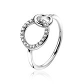 ZINZI ring ZIR1782 - Zilver 925 - Zirkonia