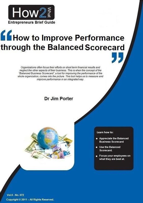 How to Improve Performance through the Balanced Scorecard (ebook), Dr ...