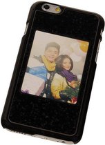 Apple iPhone 6 - Fotolijst Hardcase Hoesje Zwart - Back Cover Case Bumper Hoes