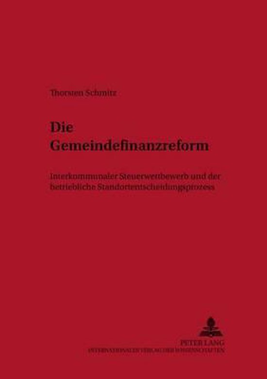 Schriften Zum Steuer-, Rechnungs- Und Finanzwesen- Die Gemei ... - cover